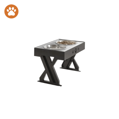 Elevate & Dine Dual Dog Bowl Stand